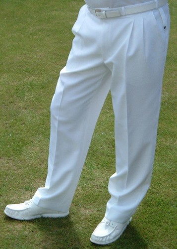 BNWT Henselite White Bowls Trousers for 