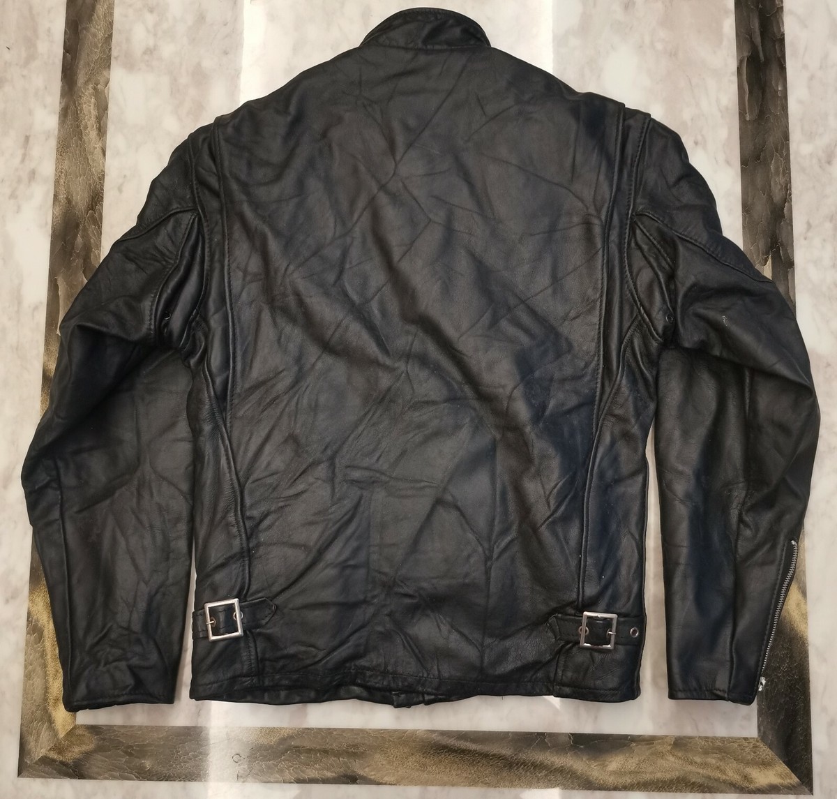 Vintage Schott 641 Cafe Racer Leather Jacket Sz 36 | eBay