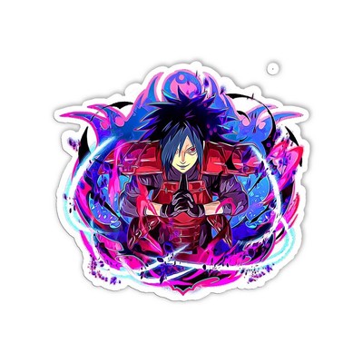 Madara Uchiha Naruto Shippuden 17w30 AASticker Anime Decal Size 5 in