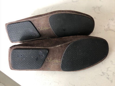 Cole Haan Mens Shoes Lot Size 10 Brown Leather Oxford & Black Suede Slip On Cole Haan Men main image 4