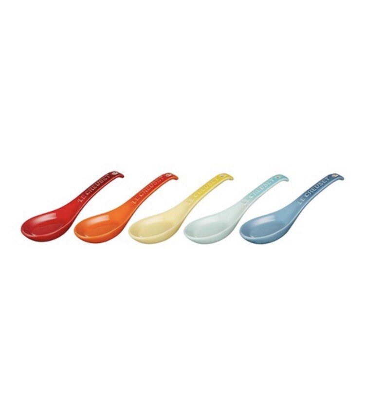 ル・クルーゼ　 チャイニーズスプーン 4点 海外購入品 Le Creuset JAPAN】Renge Chinese Spoons Rainbow Colors SET Of