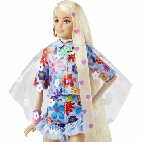 NEW 2021 Mattel Barbie Extra Doll 12 LONG BLONDE HAIR - Picture 3 of 6