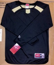 Rawlings Youth Medium Long-Sleeved Dugout Fleece Baseball Pullover Sweatshirt