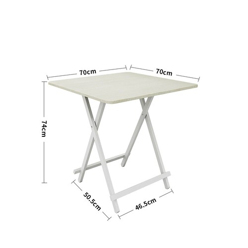 Folding Table Chairs Portable Kitchen Dining Set W/ 2 4 Chairs Stool Space Saver - Picture 17 of 42