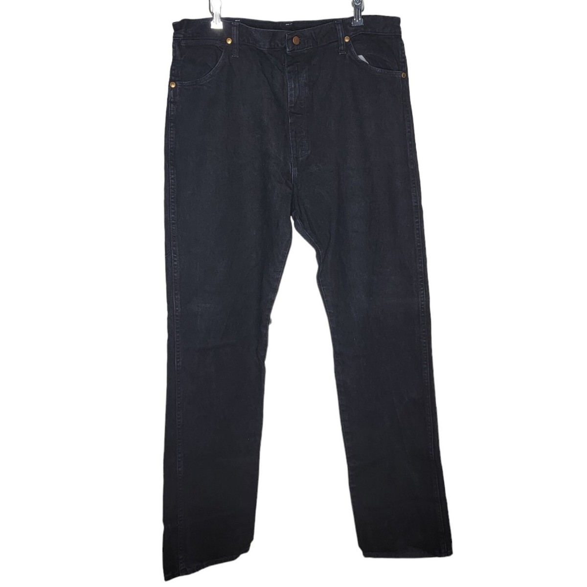 90’s Wrangler 13MWZWK USA製　37×29 古着 90s USA製 Wrangler 13MWZWK スーパー ブラック デニム