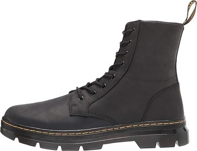 Dr. Martens Air Wair Unisex 1460 Smooth Leather Lace Up Boots, Size US Men...
