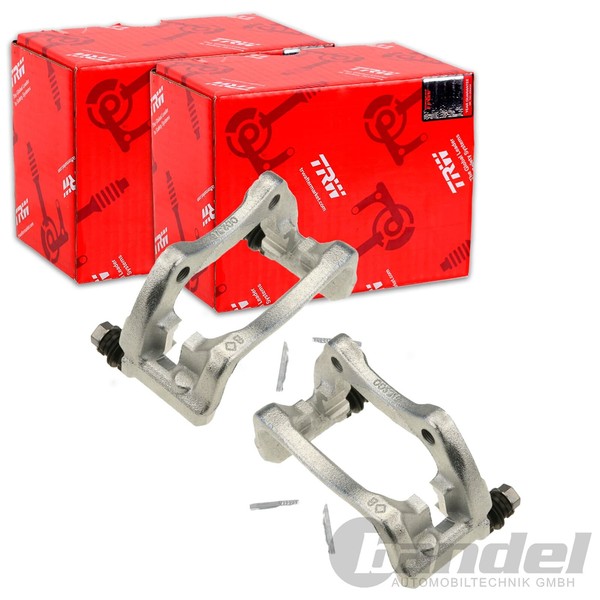 2X TRW Halter Bremssattel TrÄGer Hinten Beidseitig Passend FÜR Renault Captur-image