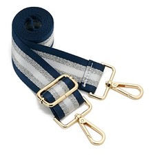 Wide Shoulder Strap Adjustable Wide: 1.4" 3.5cm Wide: 1.4" 3.5cm silvery Blue