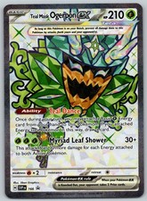Teal Mask Ogerpon ex (Black Star Promo) - 166 - Scarlet & Violet Promos on eBay