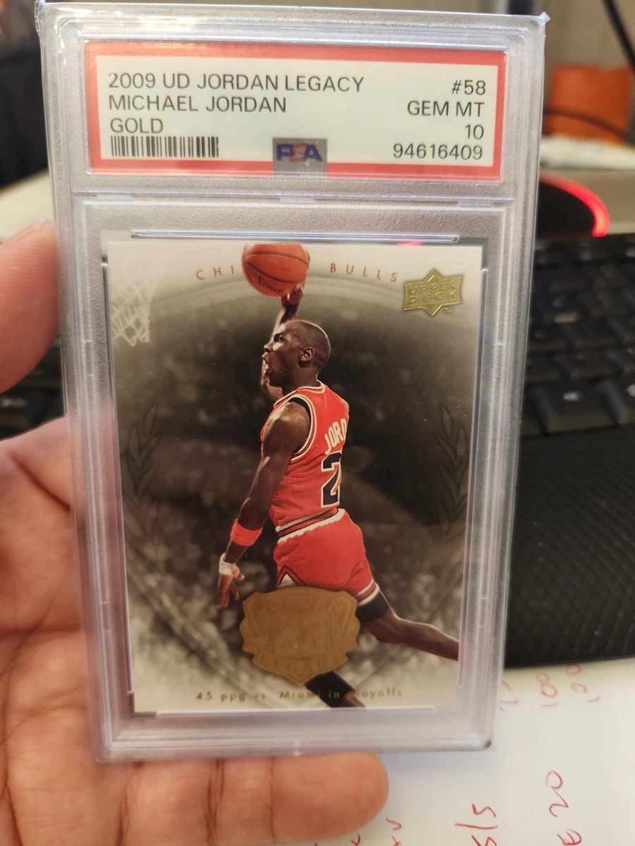 Upper Deck Michael Jordan 10 Grade Basketball Sports Trading Cards