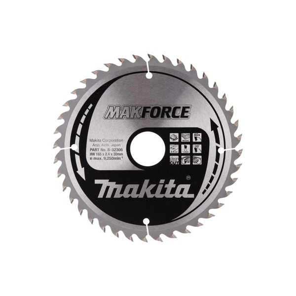 Makita SäGebblatt Makforce 165X30X40Z-image