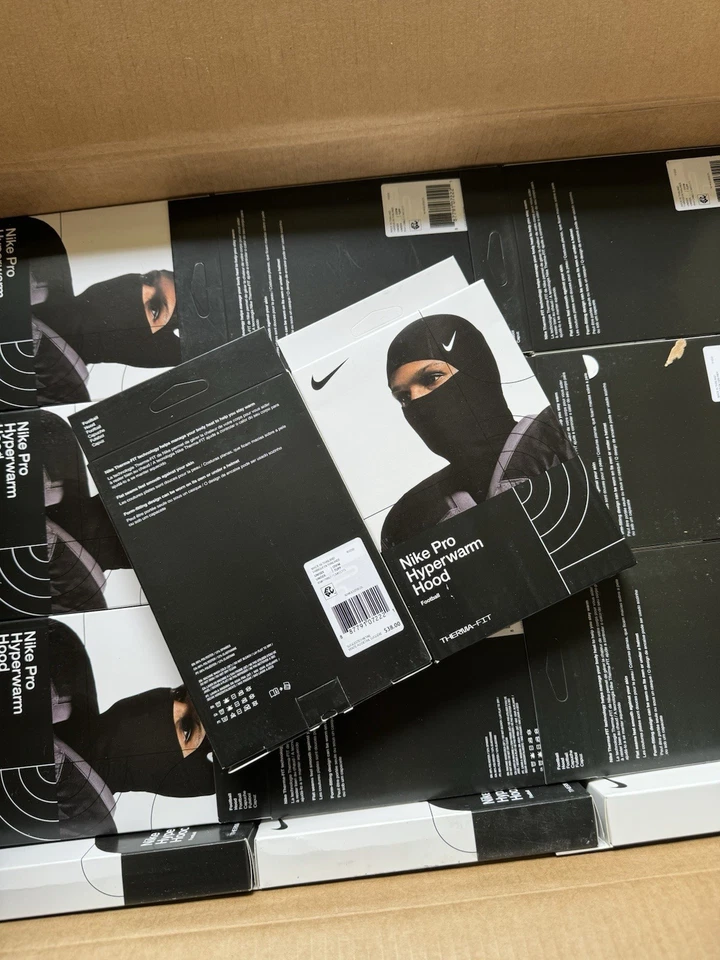 Nike Pro Therma-Fit Hyperwarm Hood Ski Mask Black Brand new