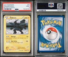 PSA 9 2011 POKEMON ZEKROM HOLO 47/114 BLACK & WHITE on eBay