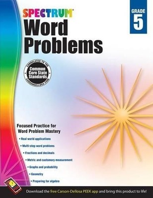 Spectrum Word Problems, Grade 5 (Taschenbuch) (US IMPORT)