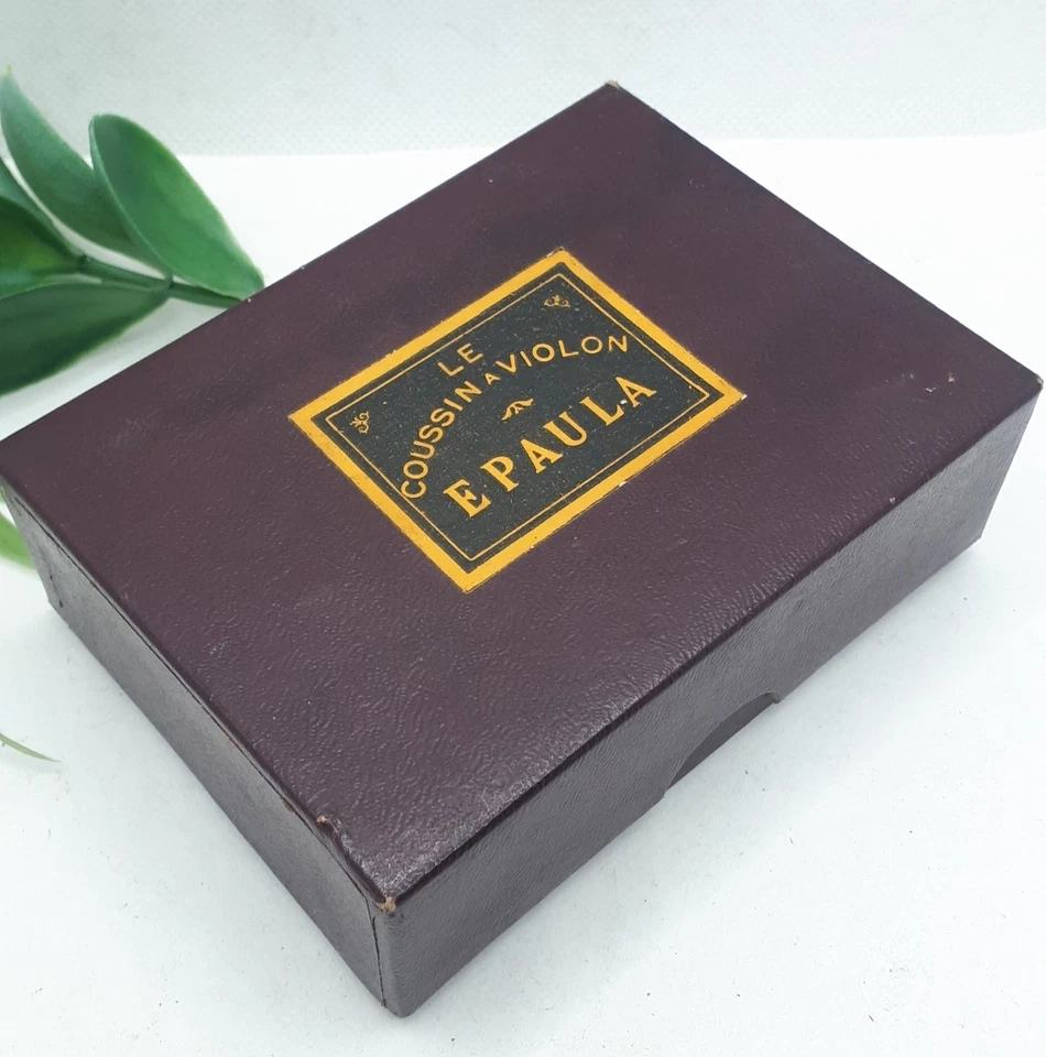 Epaula Le Coussin A Violon Dans Sa Boite D'origine Instrument Musique Ancien - Photo 3/3