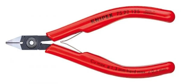 Knipex Elektronik-Seitenschneider 125 Mm - 7522125-image