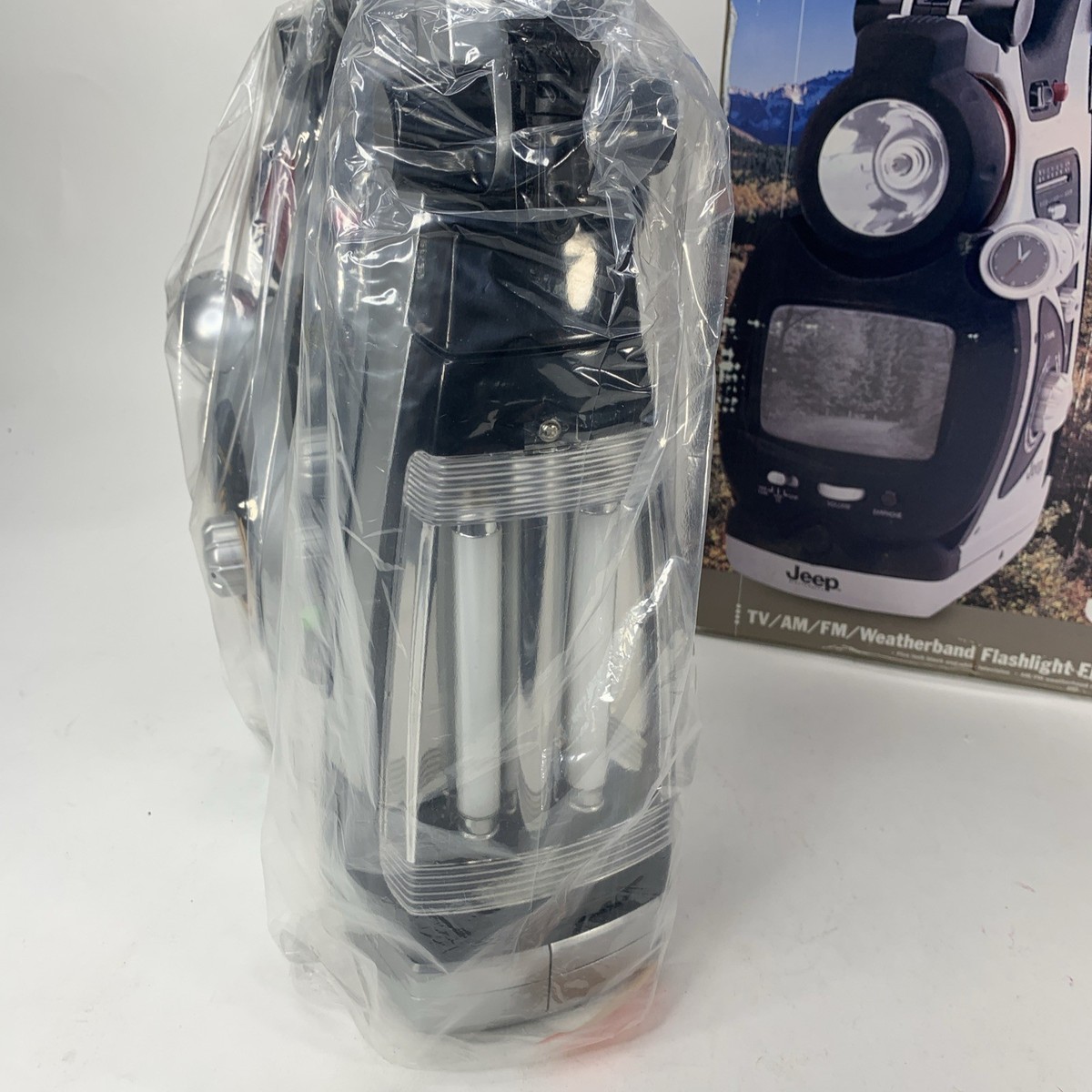 Jeep Electronics Jxltv TV Am FM Weatherband Flashlight Fluorescent