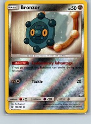 Bronzor 100/181 Reverse Holo Team Up