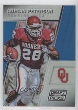 2016 Panini Prizm Collegiate Draft Picks Blue Prizm Adrian Peterson #3 00em