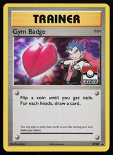 Gym Badge (Koga) XY207 STAMPED XY Promo POKEMON LP on eBay