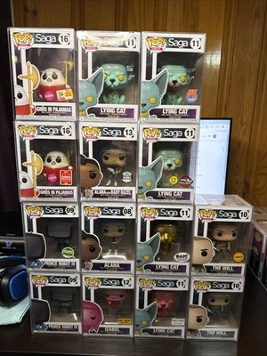 Funko Pop Vinyl Comics Saga Image Comics Lot, Missing Marko, Clean W/protectors