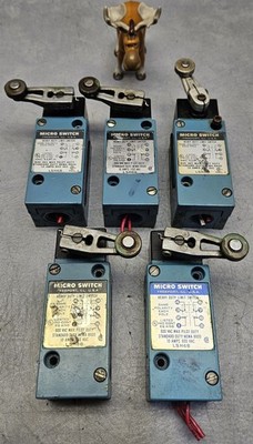 Micro Switch LSH6B Heavy Duty Limit Switch 600VAC 10A Lot of 5