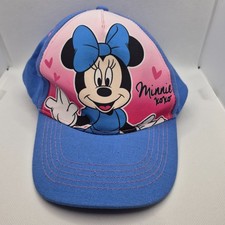 Disney Minnie Mouse Kids' Baseball Cap - Pink  Blue Adjustable Hat