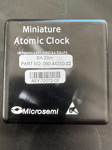 Miniature Atomic Clock / Rubidium Oscillator - Microsemi SA-33