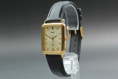 Vintage 1994 Near MINT Seiko Spirit 5E21-5B50 Gold Tank Quartz