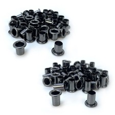 50 Pack Black Kydex Holster Eyelets Rivets Length 812 Diameter 1/4 Inch