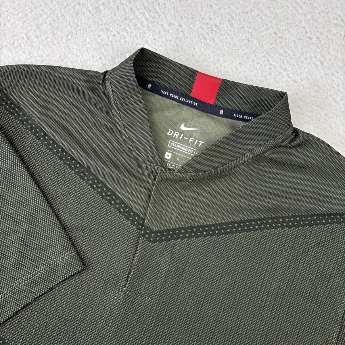 Nike Tiger Woods Polo Indiana Men's Golf Shirts, Tops & Sweaters