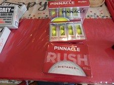 NEW Pinnacle Rush Distance Golf Balls 12 Pack / White 1 12 pack yellow