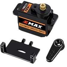 for AXIAL SCX24 Servo Metal Gear EMAX Servo Steering Servo with Servo Mount B...