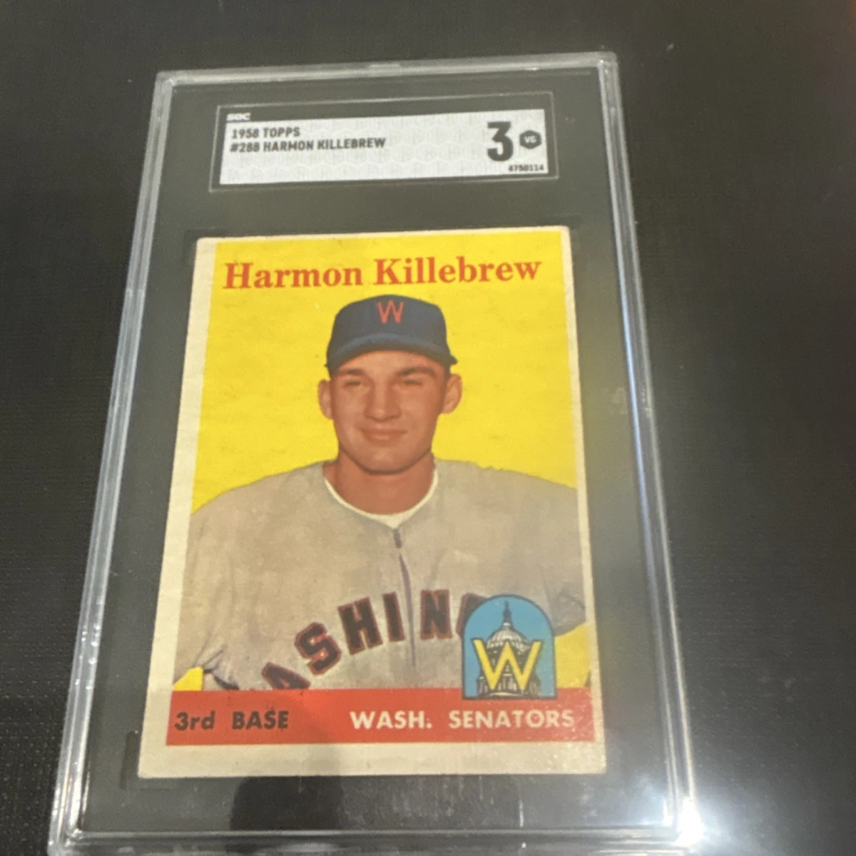 1958 Topps - Harmon Killebrew #288 for sale | eBay