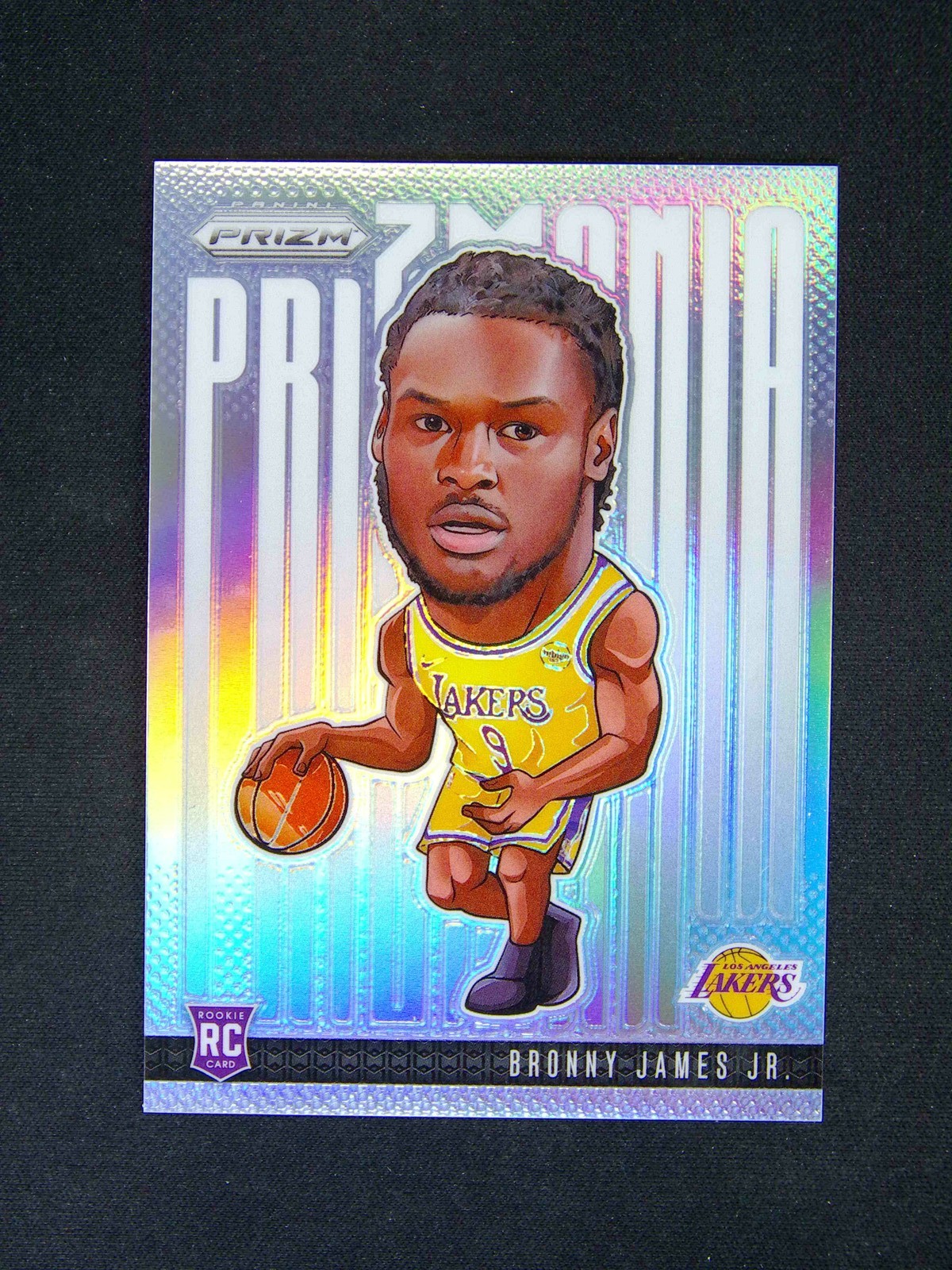 2024-25 Panini Prizm Bronny James Jr. #2 RC Rookie Prizmania Case Hit SSP