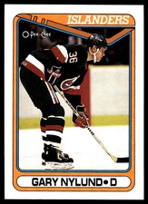 1990-91 O-Pee-Chee #233 Gary Nylund New York Islanders Hockey Card