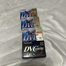 New Jvc Dvc 60 Min Digital/vedio Mini Cassette Tape Lot Of 4