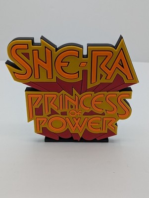 She-Ra: Princess of power - 3D gedrucktes Logo. 100mm breit