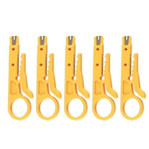 5x Mini Wire Stripper Network Wire Stripper For CAT5 CAT5e CAT6 Data Cable 3D CB - Afbeelding 20 van 22
