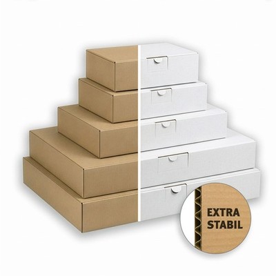 Maxibriefkartons Faltschachtel Postkarton Warensendung Größe / Menge wählbar -