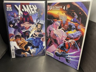 X-MEN #16 & ULTIMATE WOLVERINE #4 | 1:25 RATIO VARIANTS | FREE SHIPPING (S1)