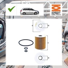 Knecht Ölfilter SKODA FABIA II Combi (545) 1.2 TDI