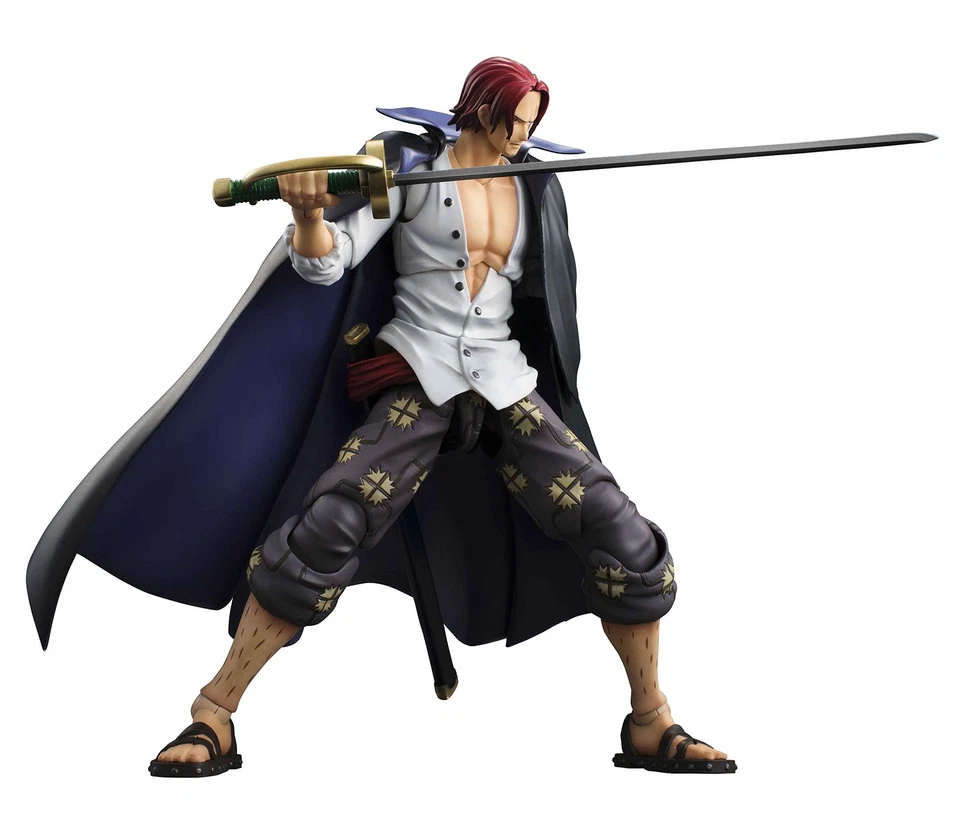 Figura de acción de PVC Variable Action Heroes ONE PIECE vástagos pelirrojos 190 mm Foto 4 de 4