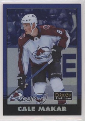 2020-21 O-Pee-Chee Platinum Retro Blue Rainbow 79/149 Cale Makar #R-41 0mz1