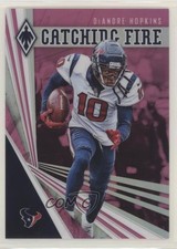 2019 Panini Phoenix Catching Fire Pink 174/199 DeAndre Hopkins #17 7i2