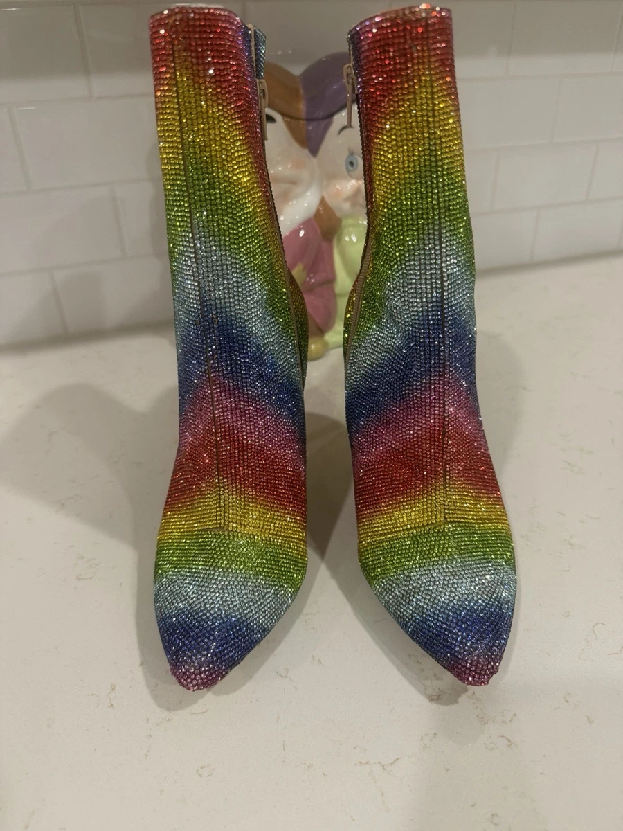 Bota Arco Iris Anne Michelle Estrás (NUEVA) 8.5