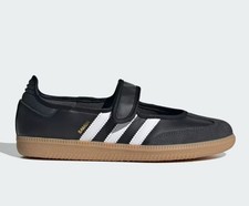 NEW adidas Samba Jane Black White Gum JQ6445 Size 6.5w-8w NO BOX