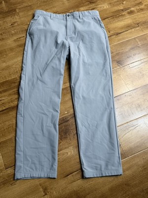 Adidas Performance Golf Pants Men's Size 35x30 Grey Lightweight Stretch