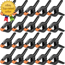 20 Packs Spring Clamps, 3.5 Inch Spring Clamps Heavy Duty for Crafts