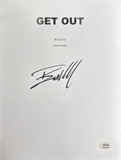 Bradley Whiteford Signed 8x10 Get Out Script Cover Only PSA AN43642